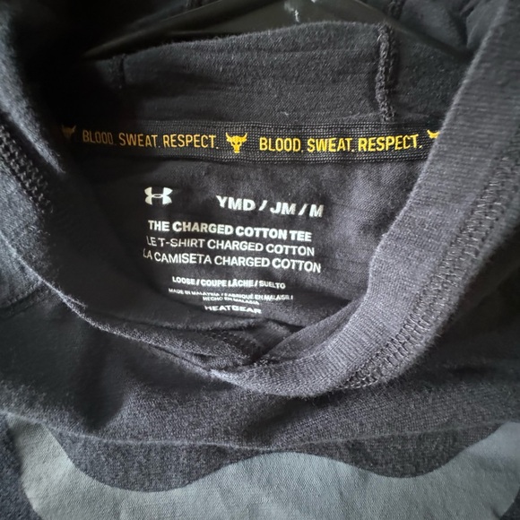 Under Armor The Rock Project Boys Youth Medium Hoodie - Picture 2 of 2